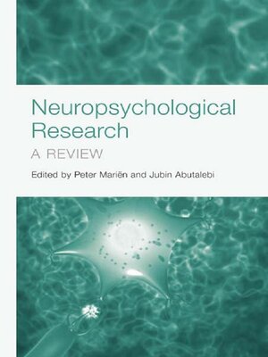 cover image of Neuropsychological Research